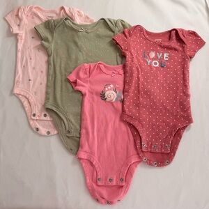Baby girl size 3 months one piece bundle